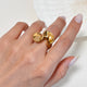 Puglia Modern Wave Ring