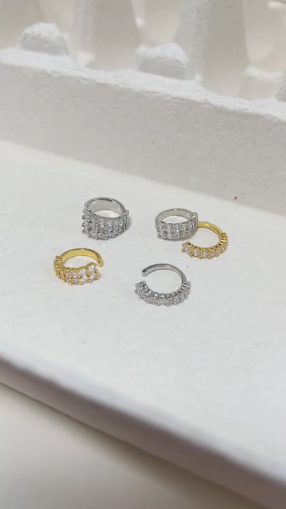 Emily Pavé Diamond Ear Cuff