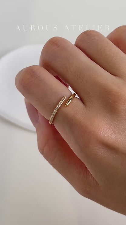 Ava Diamond Wrap Ring