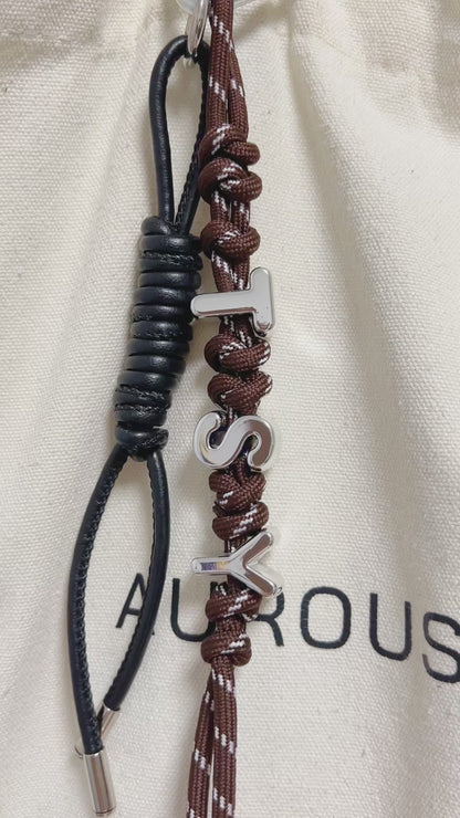 Custom Big Alphabet Bag Charm