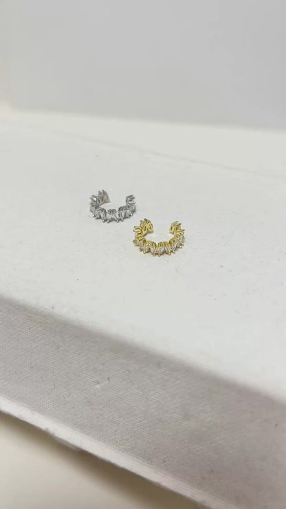 Grace Baguette Zirconia Ear Cuff