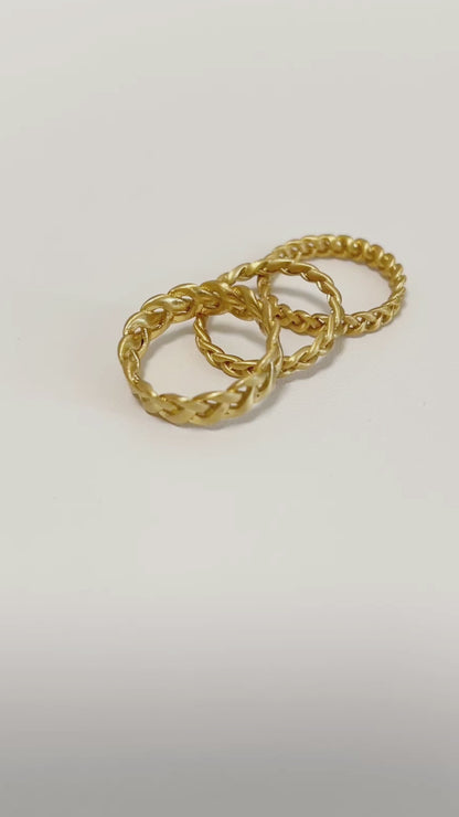 Irene Braided Ring