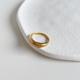 Vesper Ribbed Dome Ring