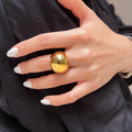 Allison Chunky Dome Ball Ring