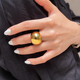 Allison Chunky Dome Ball Ring