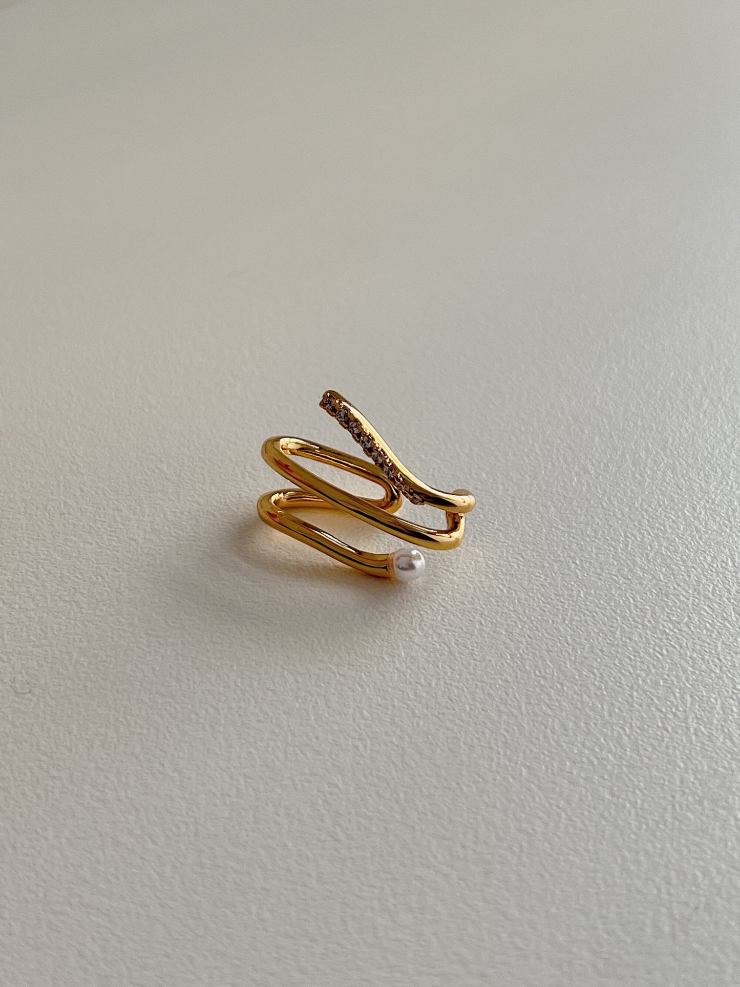 Architectural detail of Heidi artisan cuff.