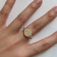 Andrée Diamond Pavé Signet Ring
