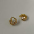 Kaia Beaded Hoop Earrings