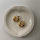 Cassie Ridge Linear Hoop Earrings