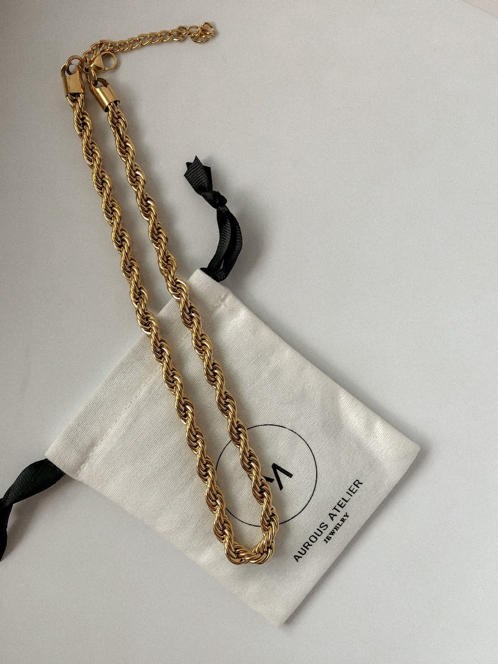 Demi Twist Rope Chain Necklace
