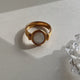 Beatrice Oval Mother Of Pearl Ring