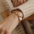 Diana Pearl Chain Bracelet