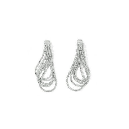 Gold chain earrings - trendy and elegant accessory for women