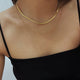 Sylvie Herringbone Chain Necklace