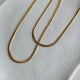 Lola Gold Herringbone Chain Necklace