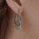 Cruz Irregular Hoop Earrings