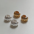 Bobbi Chunky Croissant Dome Hoop Earrings