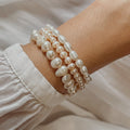 Martha Natural Pearl Beaded Bracelet