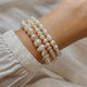 Martha Natural Pearl Beaded Bracelet