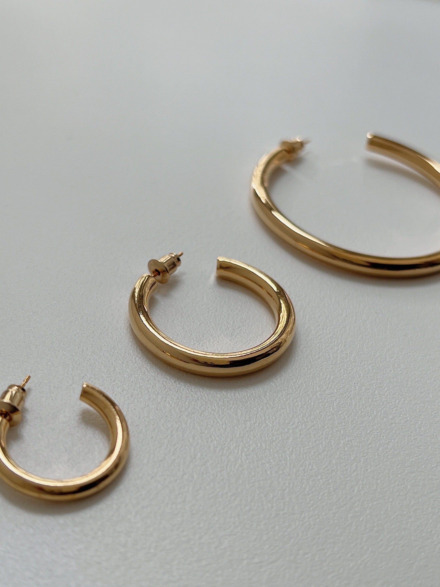 Classic Hoop Earrings, Gold Statement Hoop Earrings, Minimalist Hoop Earrings, Bold Hoop Earrings, Modern Hoop Earrings, Everyday Earrings