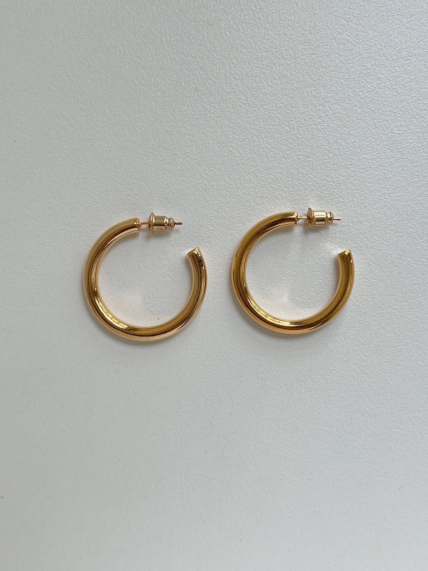 Classic Hoop Earrings, Gold Statement Hoop Earrings, Minimalist Hoop Earrings, Bold Hoop Earrings, Modern Hoop Earrings, Everyday Earrings