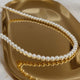 Marianna Tiny Pearl Choker Necklace