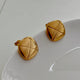 Kayla Quilted Stud Earrings