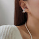 Karolina Statement Pearl Earlobe Cuff